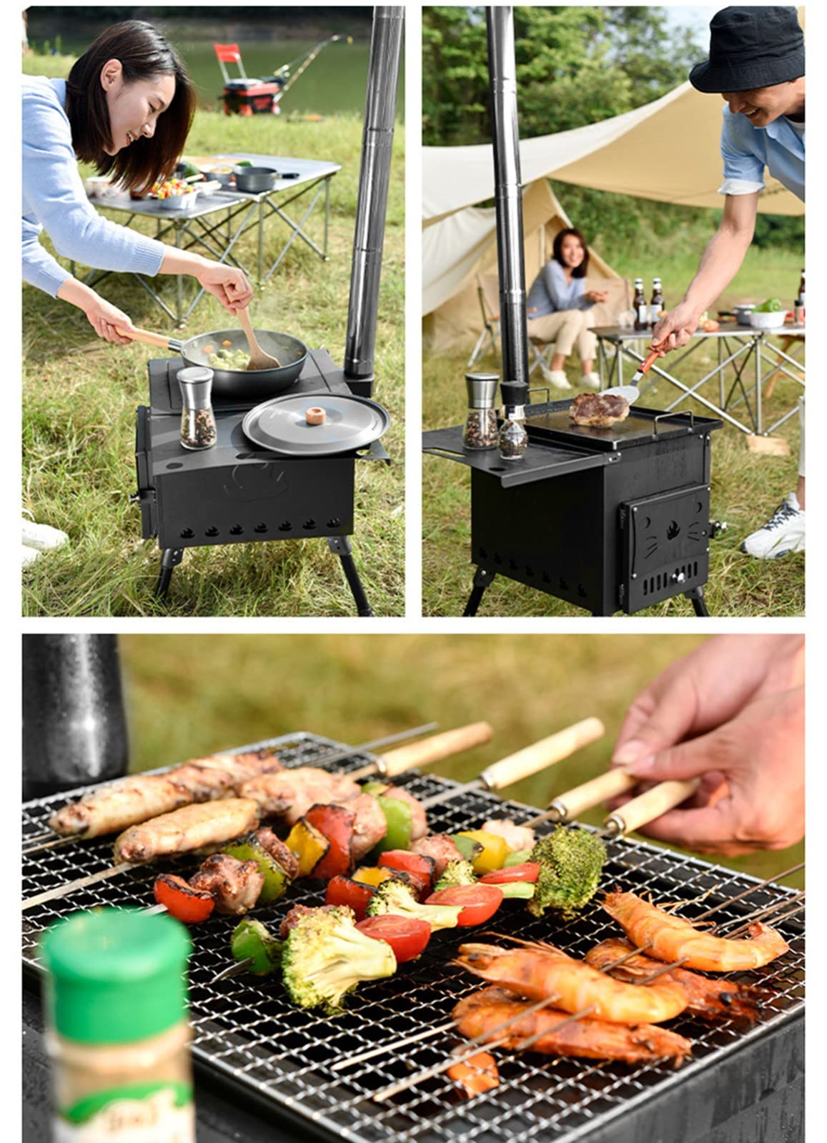 Buy Portable Wood Burning Stove,Camping Tent Stove,Wood Stove,Mini Wood