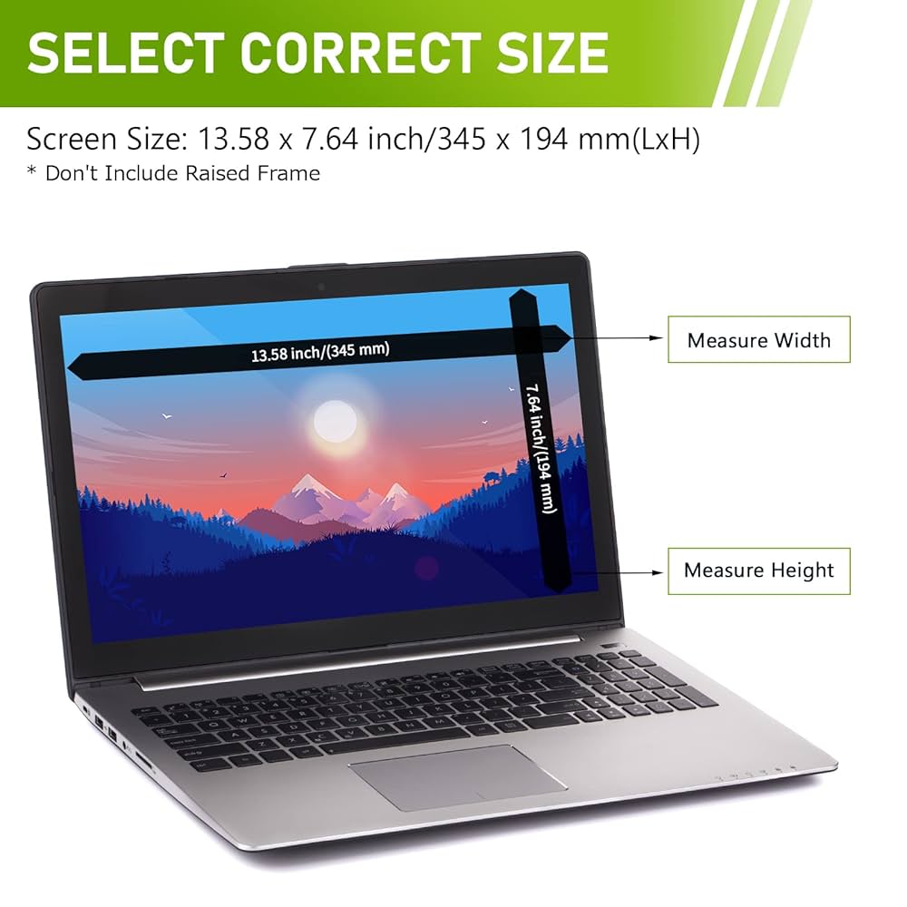 Monitor Computer FiiMoo 12.5 Inch Anti Luce Blu Proteggi Schermo, [2 Pezzi]  Filtro Antiriflesso Protezione Per Gli Occhi, Pellicola Protettiva Schermo  Per Laptop 12.5 Pollici (16:9 Luci Per Schermo Pc