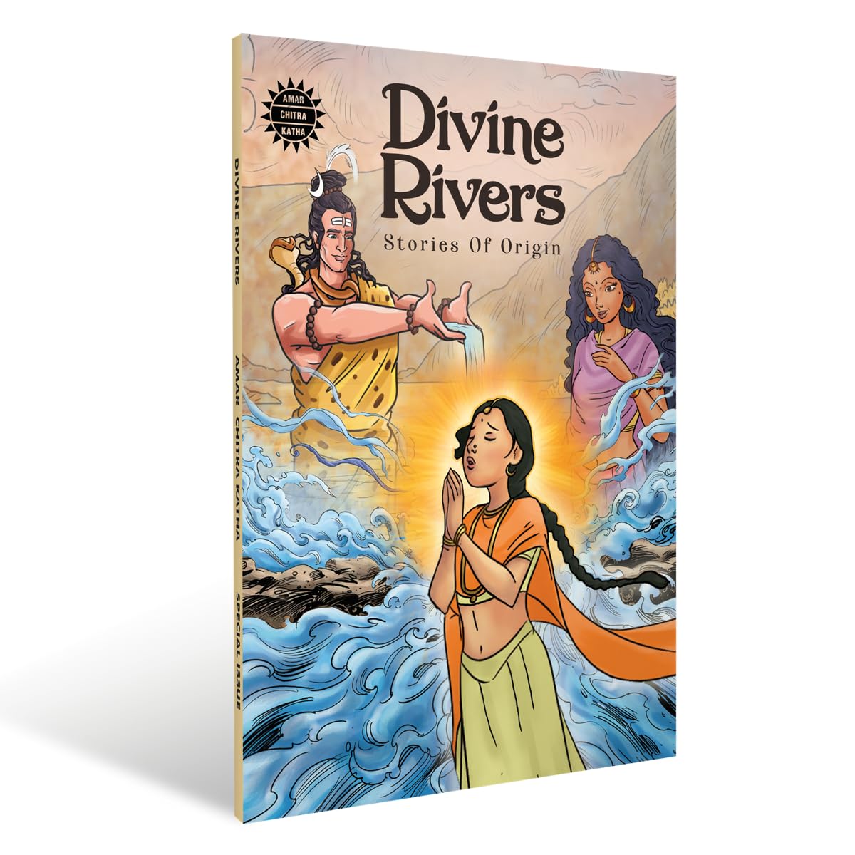Divine Rivers: Origins | Indian Mythology, History & Folktales | Cultural Stories for Kids & Adults | Illustrated Comic Books | Gods & Goddesses | Amar Chitra Katha
