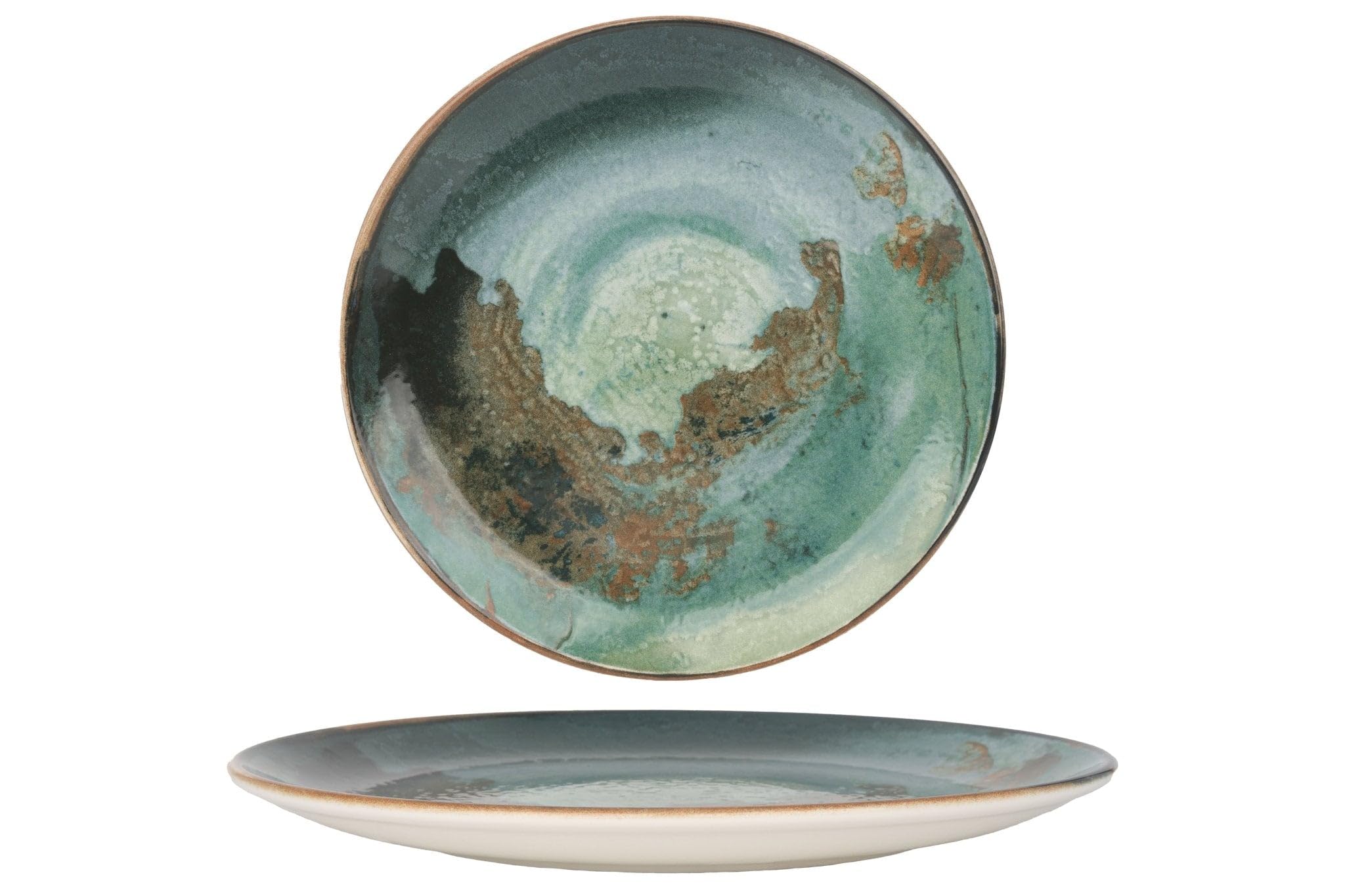 Bonna Talerz obiadowy - Futura - Porcelana - 25 cm - zestaw 6 sztuk