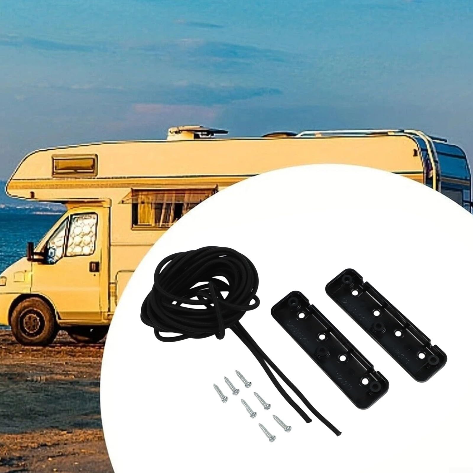 Rete portaoggetti per auto, camper, anti-incrostazione, 2,20 m