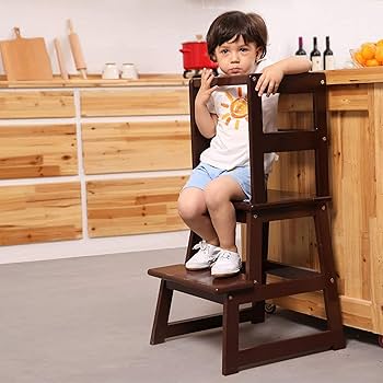 Amazon.com: SDADI Kids Kitchen Step Stool Holds up to 150