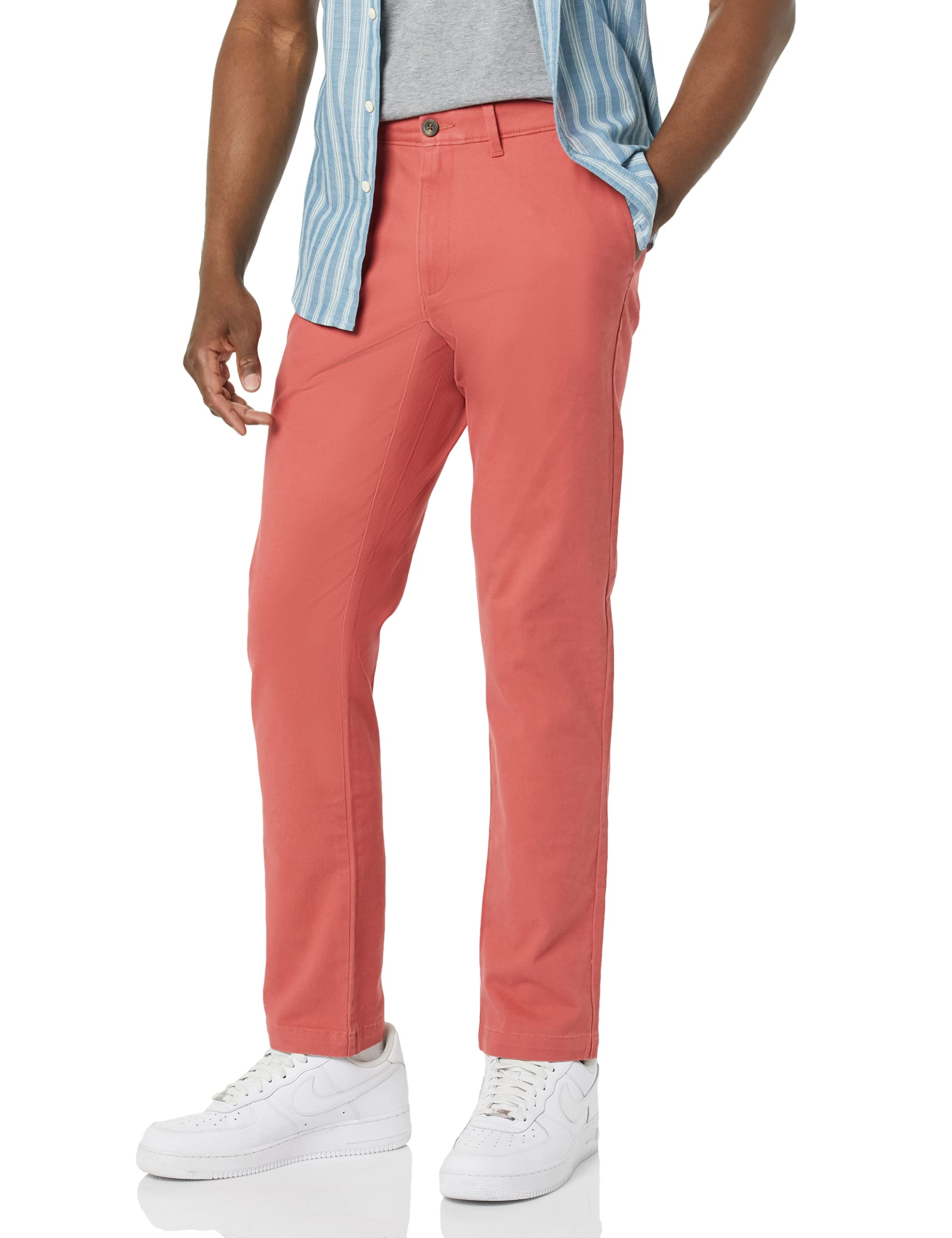 Amazon Essentials Skinny-Fit Casual Stretch Chino Trouser Uomo