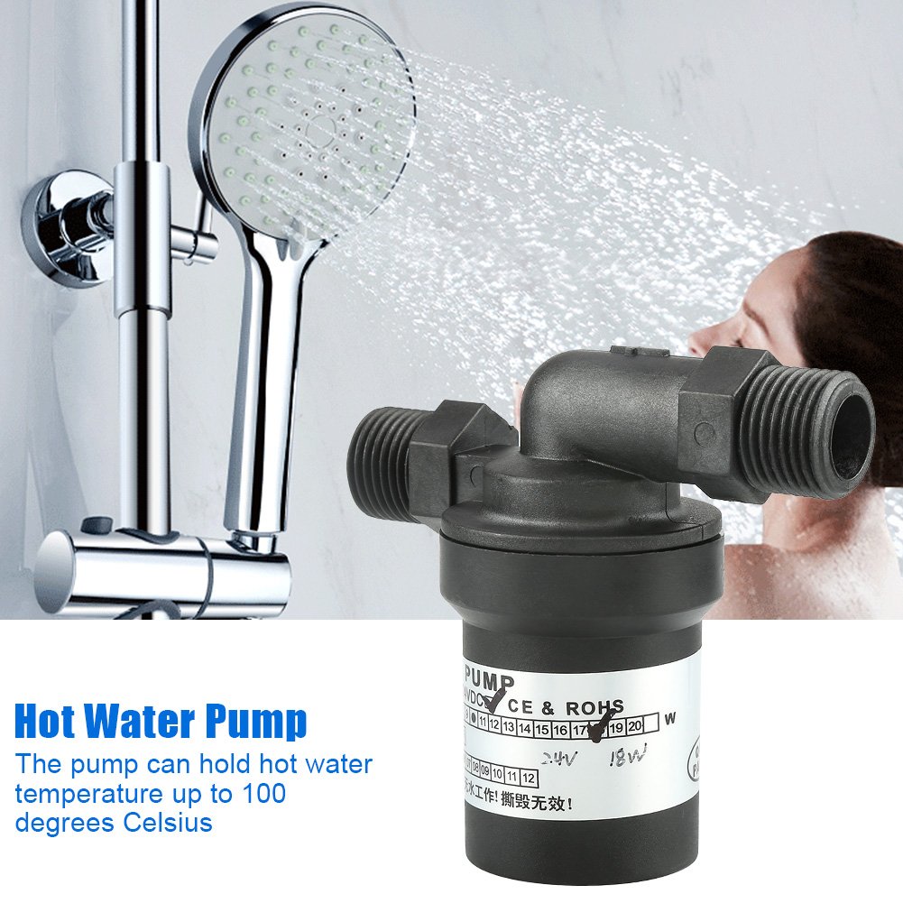 Mini waterpomp 12V, -40 40~100 ℃ warmwaterpomp 650L / H geluidsarme