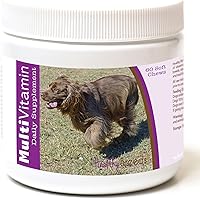 Vista 219 de Healthy Breeds Multivitamínico siberiano Husky para perros, suplemento diario recomendado por veterinarios, sabor a tocino, 60 masticables suaves