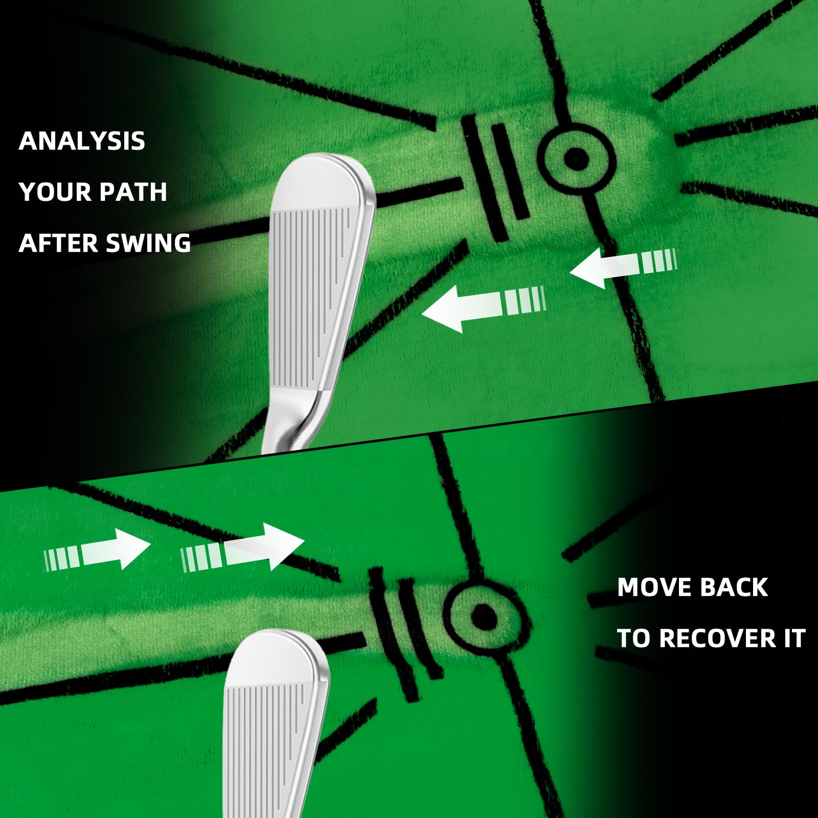 Golf Net, Golf Backyard Practice Net and Mat, Training Aid for Hitting,Driving,Indoor and Outdoor Use