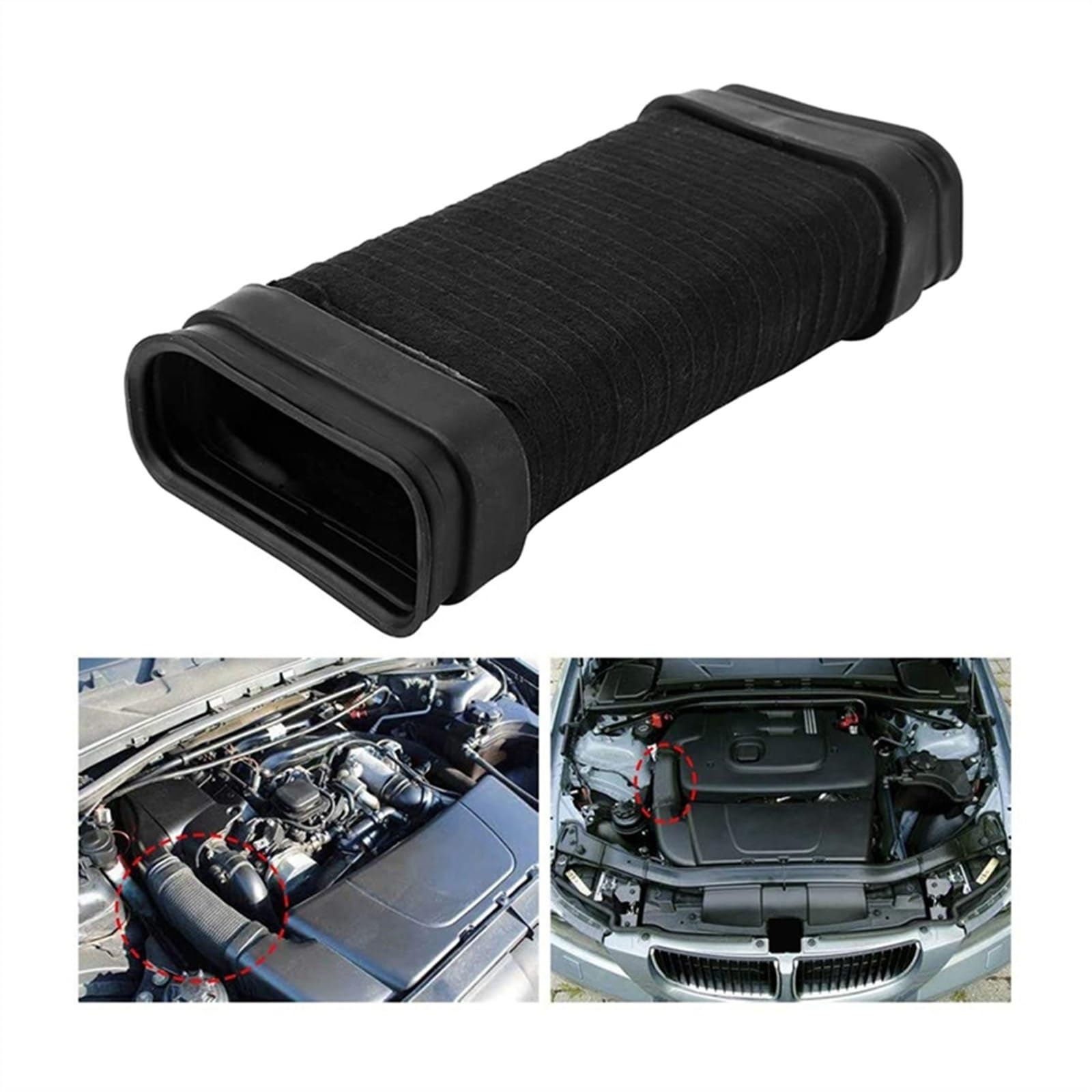 エアフィルター 3X 車のエンジン吸気ホース 3 シリーズ E90 E91 320D 318D 7795284 1371779528 13717795284  エンジン エア インテーク ホース パイプ チューブ 適用:- BMW 3シリーズ E90 E91 318D 7795284 エアインテーク 換気  チューブ 用 3 シリーズ E90 3X 車のエンジンの吸気ホース 3シリーズE90 E91 320D 318D 7795284 13717795284用