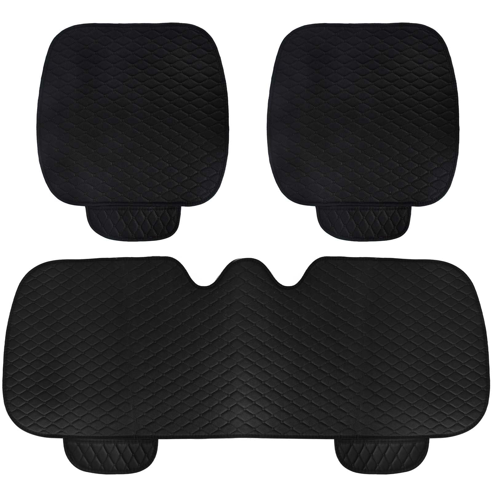3 Pcs Set Protege Siege Voiture, pour BMW X7 G07 2019-2024 2025 2 Avant et 1 Arrière,Couvre Siege Auto Confort en Lin Respirant Antidérapant