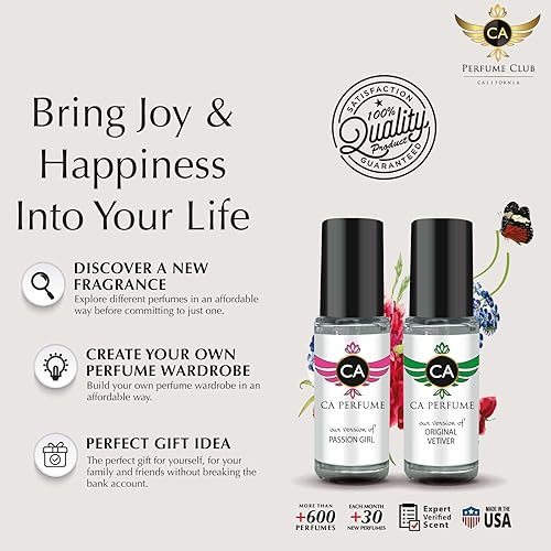 Miniatura 4 de CA Perfume Impression of Flora Gorgeous Gardenia For Women Replica Fragrance Body Oil Dupes Alcohol-Free Aromatherapy Sample Travel Size