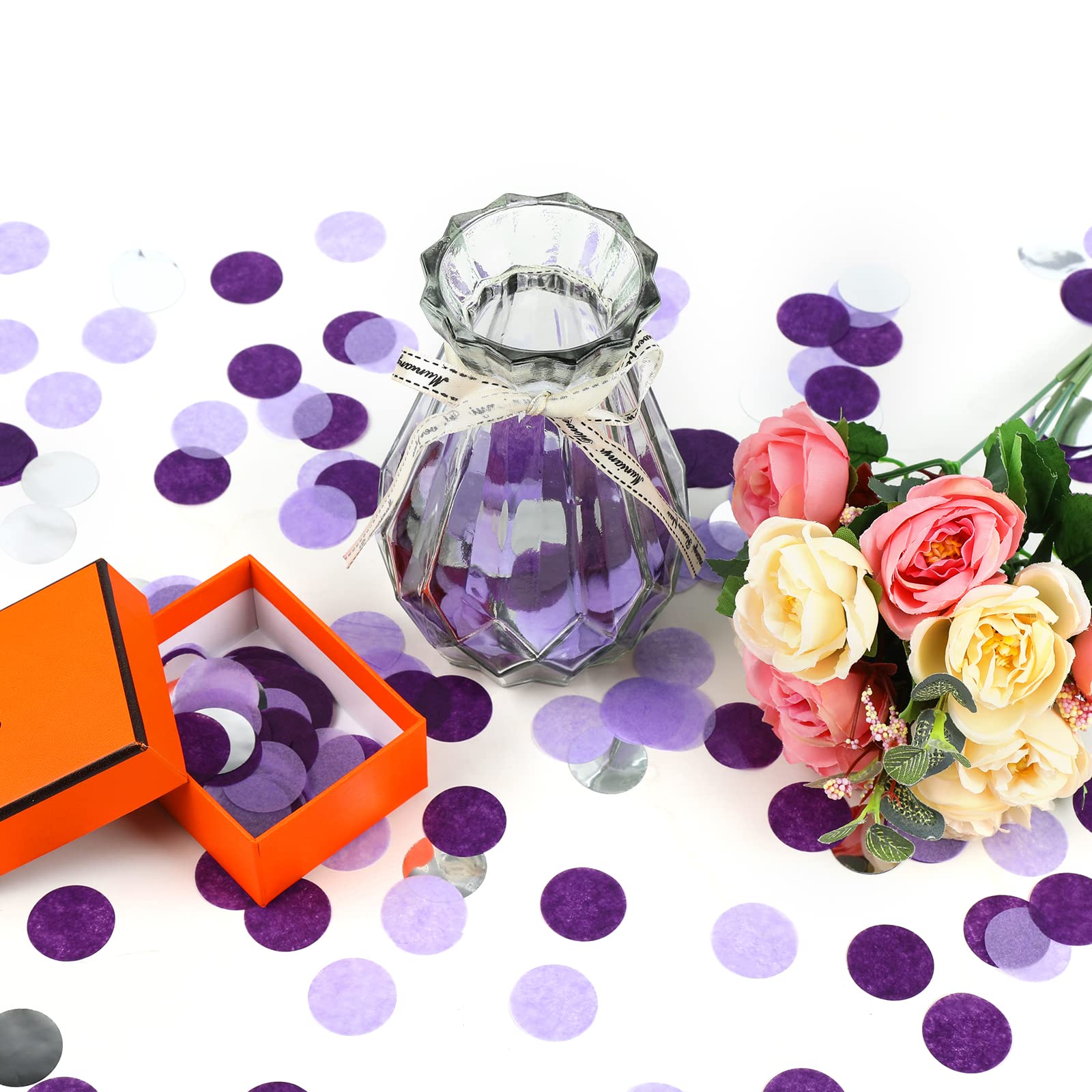 Runde Konfetti-Kreise Aus Papier & Folie – Für Hochzeit, Geburtstag & Party-Deko