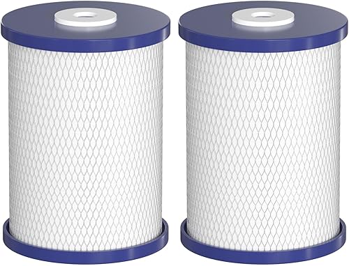 Filtros de agua de carbón activado con cáscara de coco de 0.5 micrones compatibles con Royal Prestige Frescapure 4000, 4500, 5000, 6000 CT, 6000 UC,