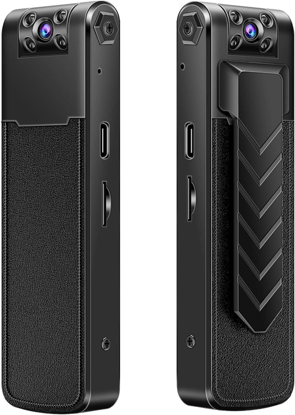 Caméra Corporelle 4K WiFi Mini Avec Objectif Rotatif 180° Et Vision Nocturne - Idéale Pour Enregistrement Action, Sécurité Ou Sport