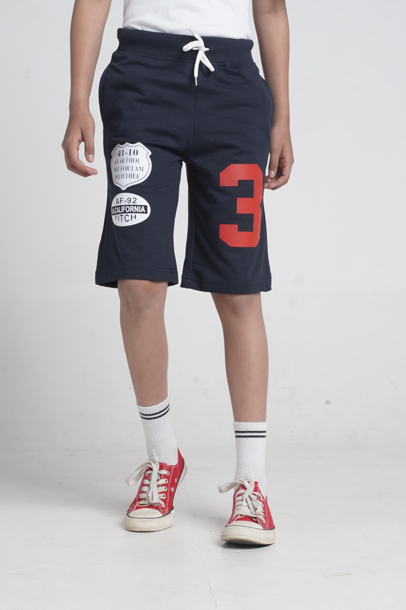 T2F Pantalones cortos para niños, Multicolor2, 3-4 a�os