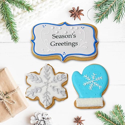 Miniatura 13 de Cesta de regalo gourmet floral de agradecimiento | 2 galletas grandes de azúcar de vainilla de 2.5 x 4.5 pulgadas, paquete variado de bocadillos