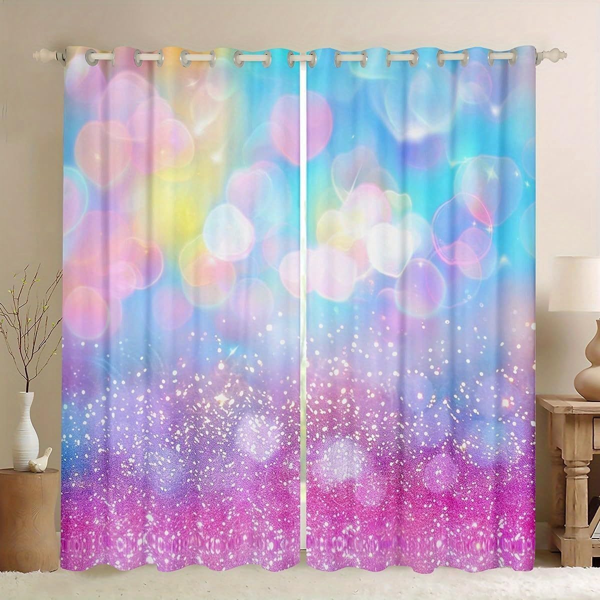 Rideaux occultants pour bloquer la lumière du jour avec style kawaii
