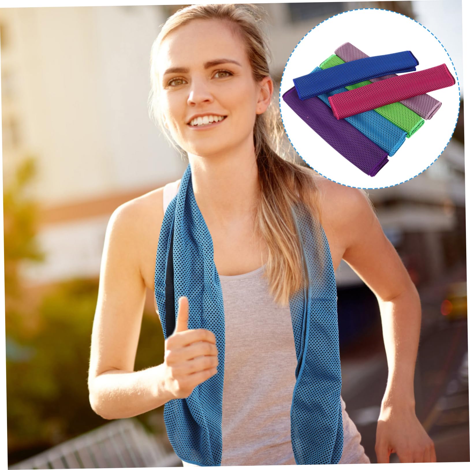VALICLUD rinfrescante comodi asciugamani per lo yoga fitness palestra salviette asciugamani da palestra forniture sportive