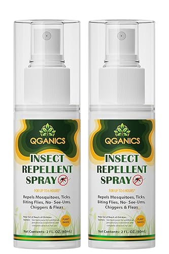 Mosquito Repellent Spray for Body 2 Pack, Bug Spray Travel