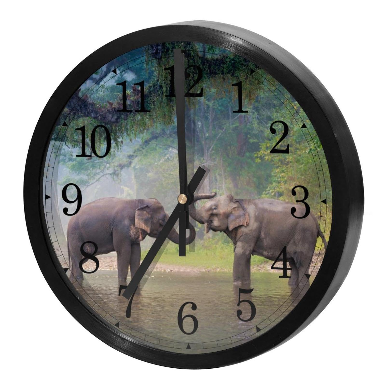 Horloge murale silencieuse à quartz pour retrouver le sommeil sans bruit de tic-tac