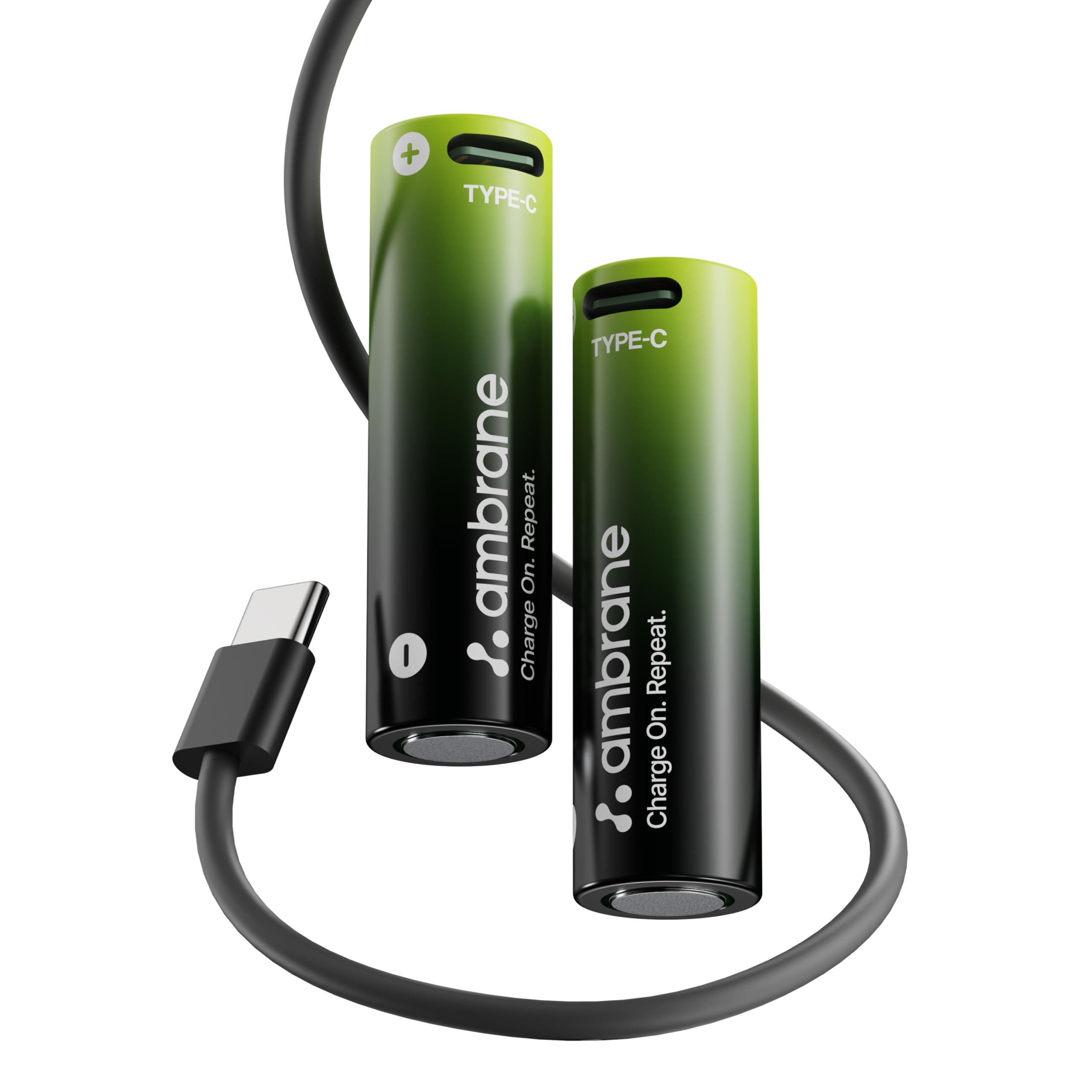 Ambrane Rechargeable AA Cells (Reneo, Green)-image-3
