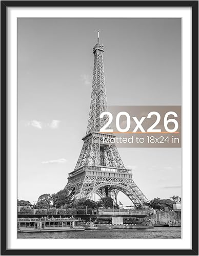 Vista 88 de upsimples - Portarretratos de 8.5 x 11 pulgadas, para fotos de 6 x 8 pulgadas con paspartú o de 8.5 x 11 pulgadas sin paspartú, marcos de fotos