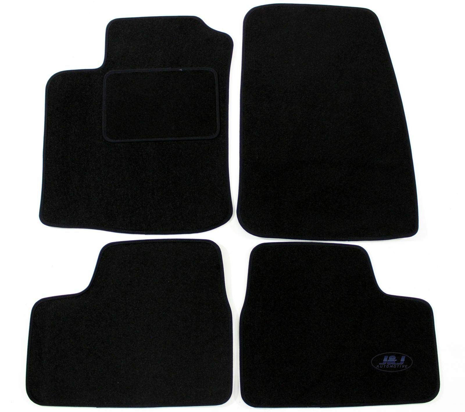MTM Tapis Sur Mesure Velours Noir Pour Opel Astra H GTC Wagon 2004-2009 - Set Complet 4 Pièces