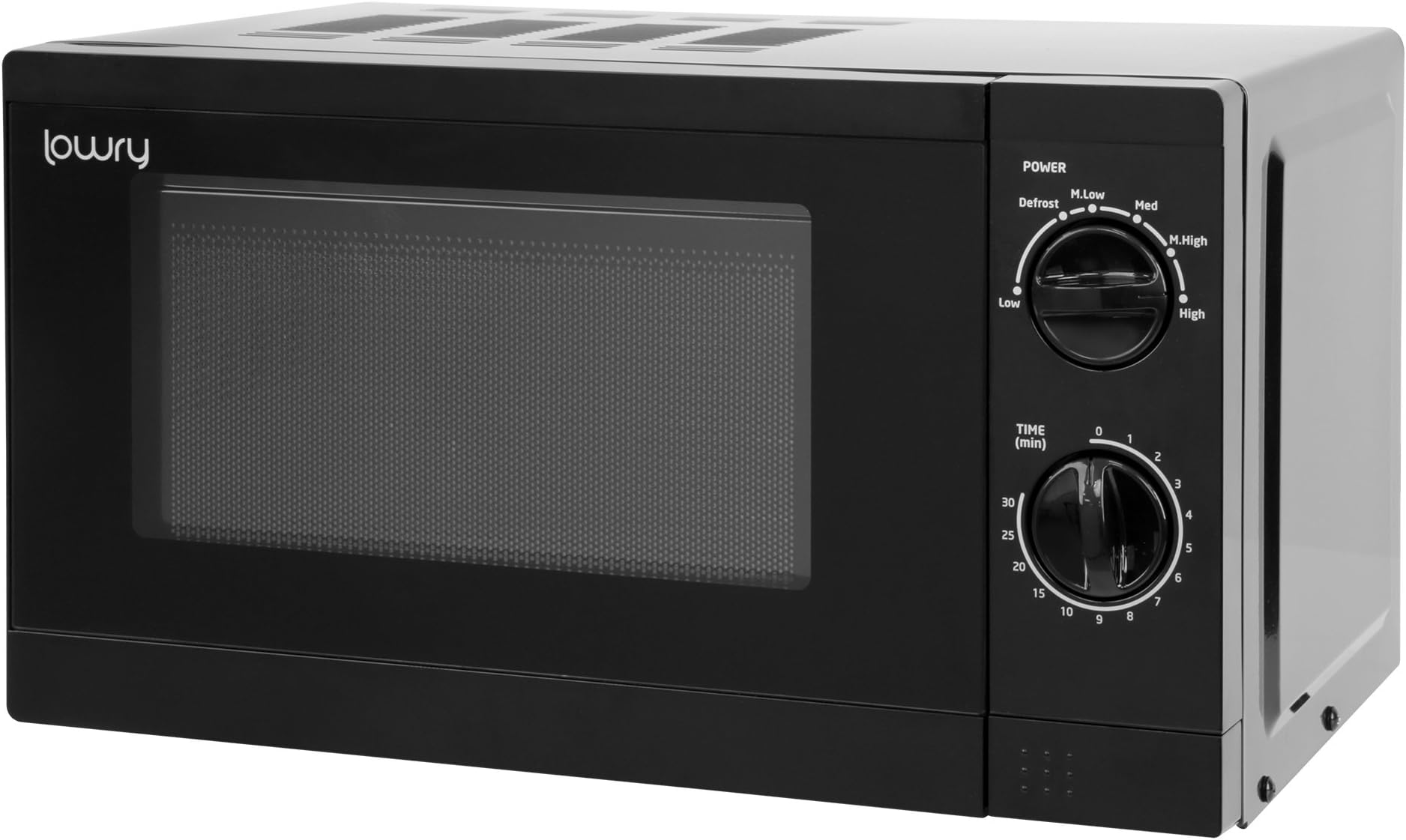 Lowry LMM1725B Solo Manual Microwave, 17 liters, Black