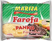 Farofa De Panko Com Farinha De Mandioca Mariza 400g
