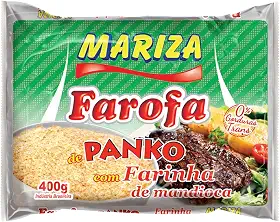 Farofa De Panko Com Farinha De Mandioca Mariza 400g