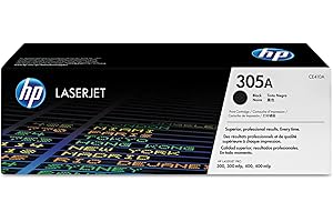 HP 305A Black Toner Cartridge: Crisp and Efficient Printing for Businesses