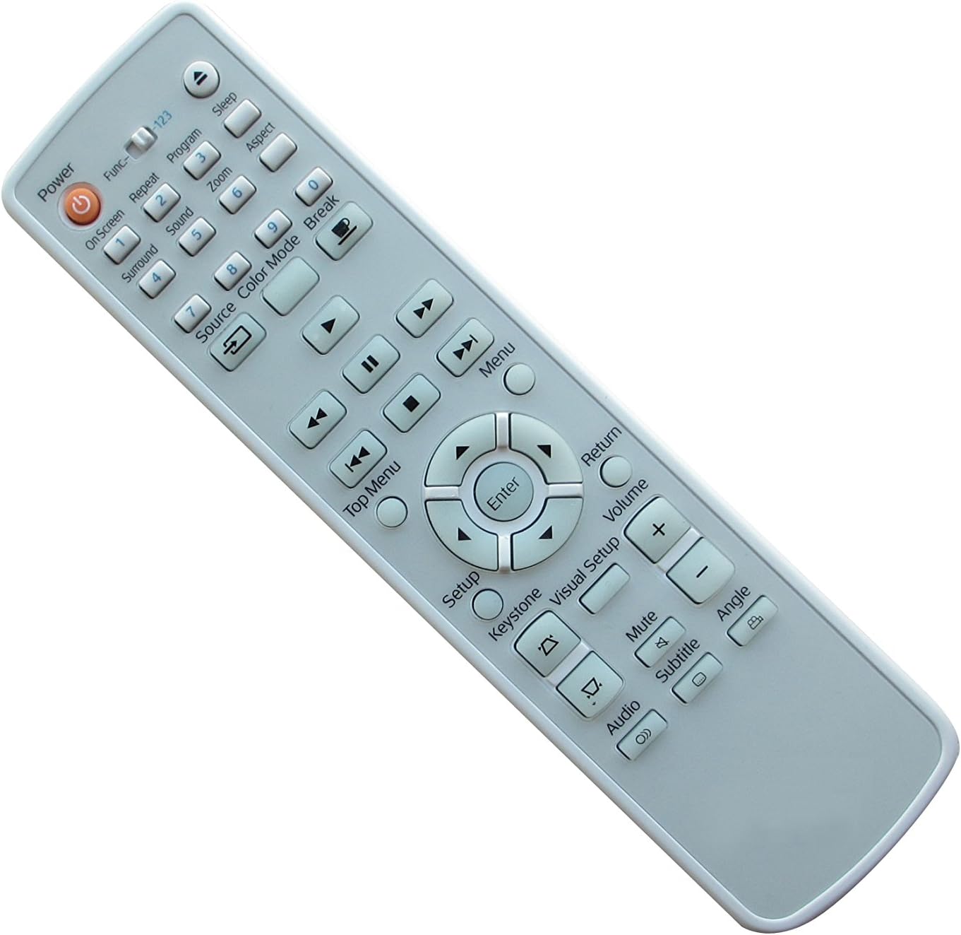 HCDZ General Remote Control for EPSON MOVIEMATE 55 H302A H302B MOVIEMATE 25 3LCD Projector DVD Music Player Combo