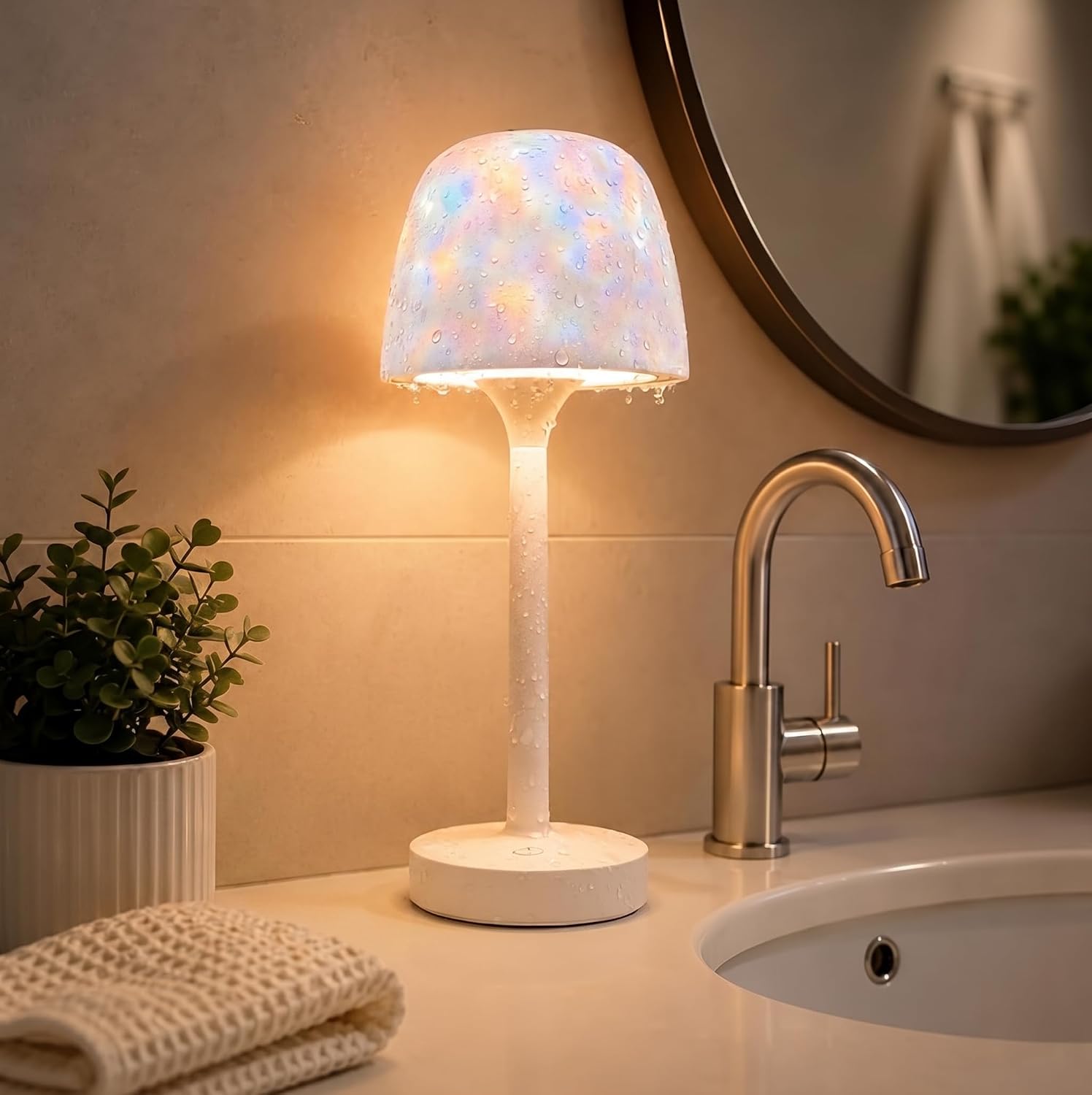 Waterproof Shower abe Outdoor Lighting Tabletop Lighting Table Lamps