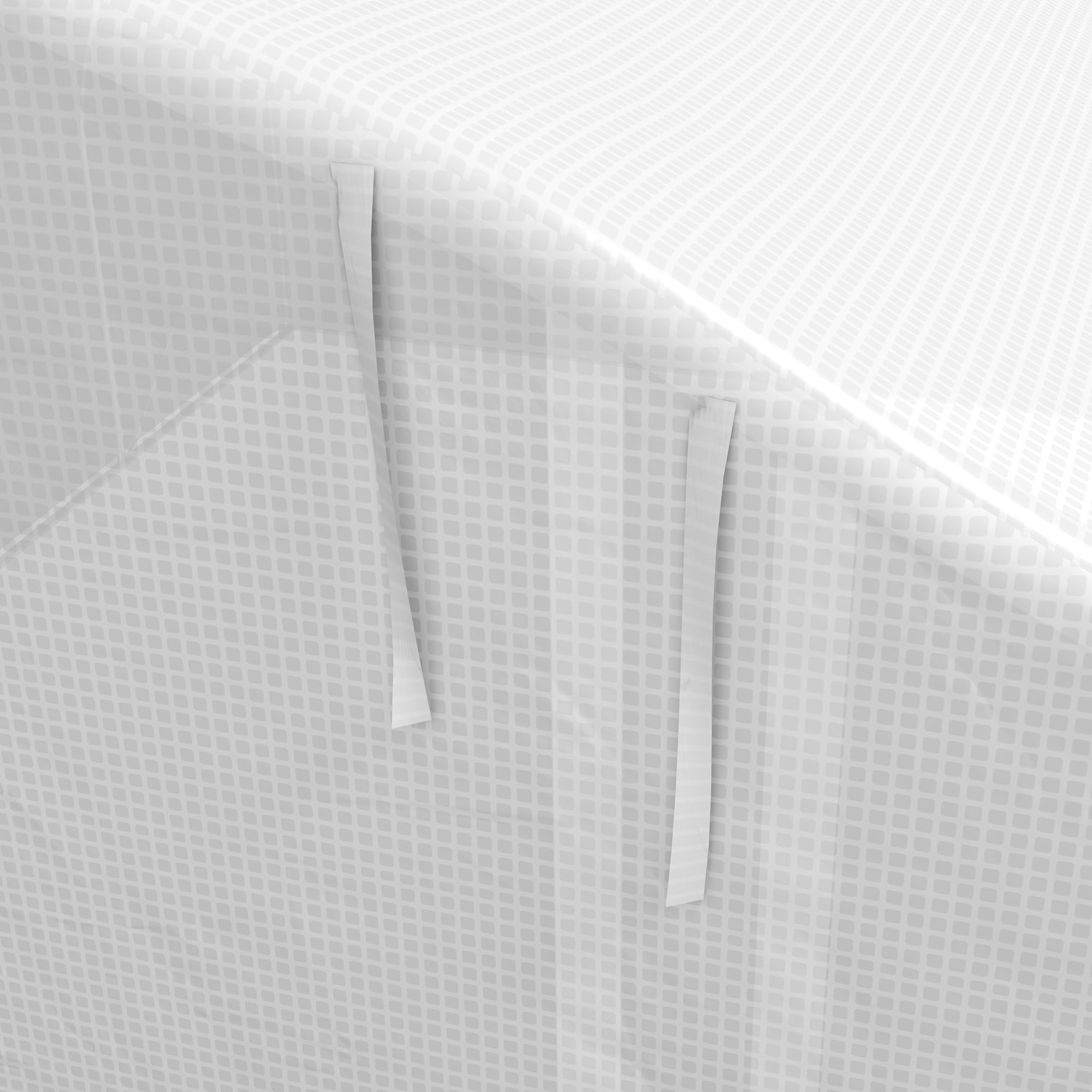 Outsunny Serre Tunnel de Jardin 12m² Serre de Jardin 395x300x200cm Blanc | avec Porte, 8 Fenêtres Moustiquaires, pour Légumes Fruits, Extérieur Toutes Saisons, Bâche PE Haute Densité 140g/m²