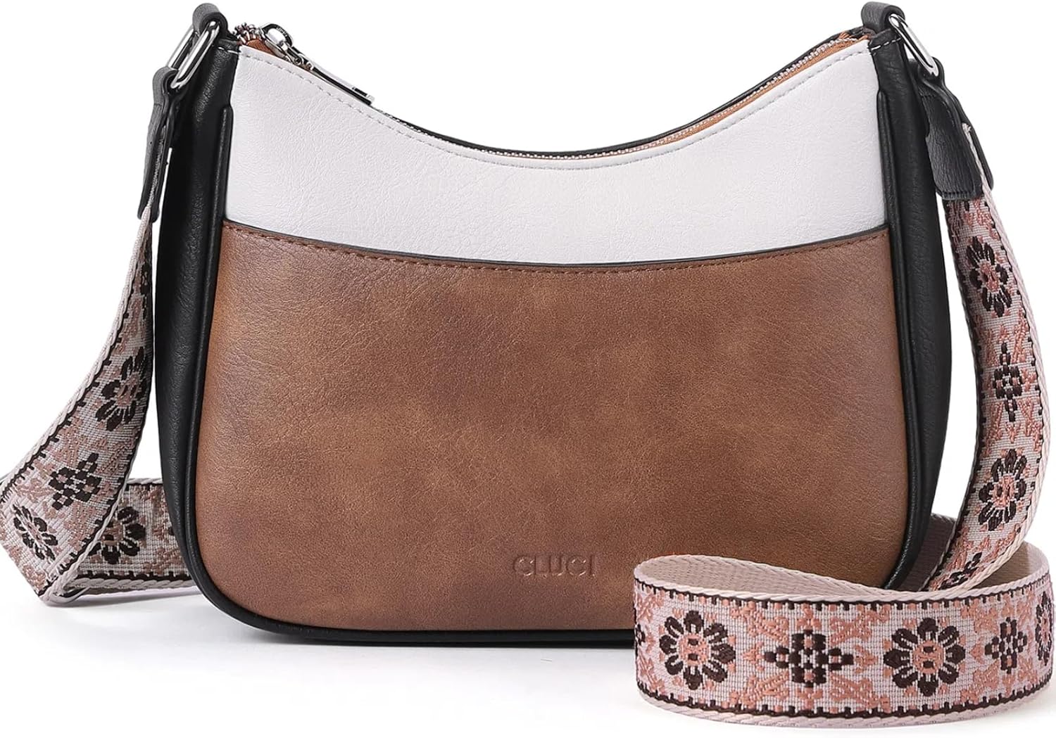 CLUCI Purses for Women Leather Crossbody Bags for Women Crossbody Purse Shoulder Bag for Women with Adjustable Strap - Image 8