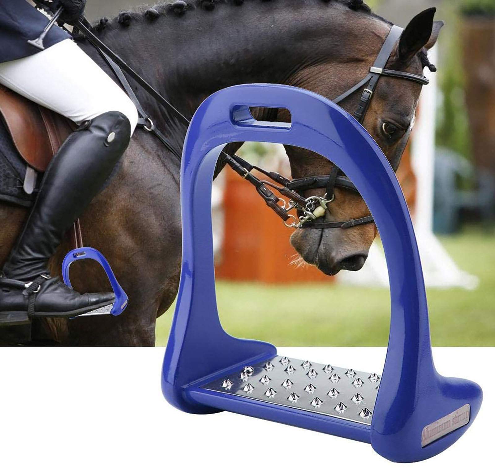 Étriers de cheval de sécurité contre la perte d'étrier et les glissades