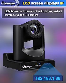 Chameye 4K Webカメラ C410 10倍光学ズーム AIトラッキング