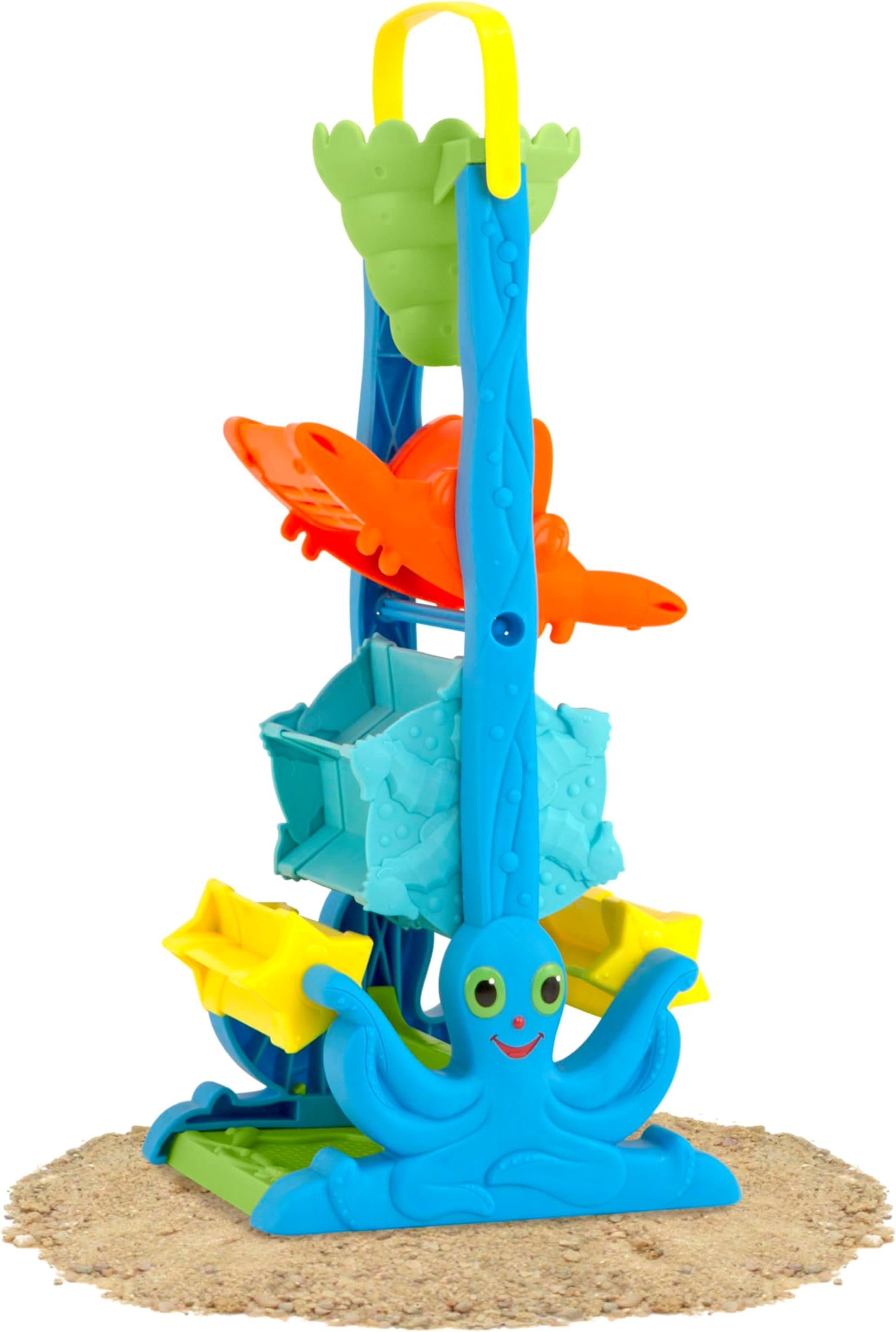 Melissa & Doug and 885555845074 Seaside Sidekicks Sand-and-Water Sifting Funnel Fun, White