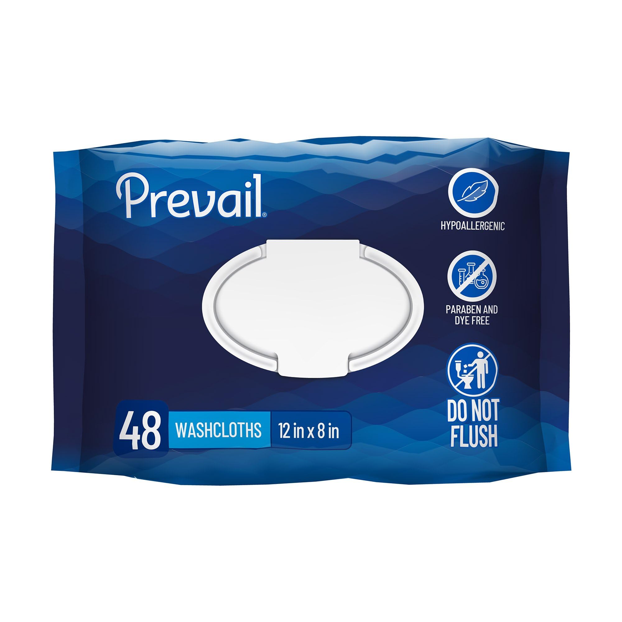 Prevail Soft Pack Adult Washcloths