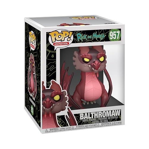 Funko Pop! Super: Rick & Morty - Balthrowmaw - Balthromaw Rick and Morty 6 - Figura de Vinilo Coleccionable