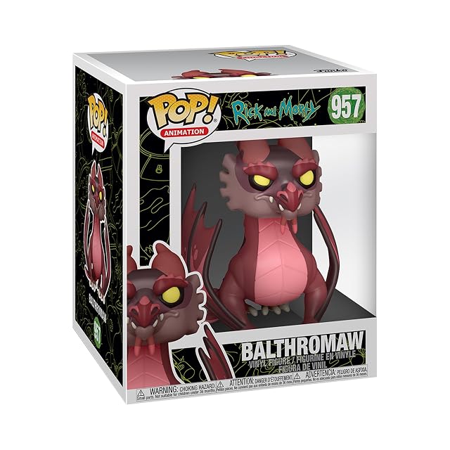 Funko Pop! Super: Rick & Morty - Balthrowmaw - Balthromaw Rick and Morty 6 - Figura de Vinilo Coleccionable