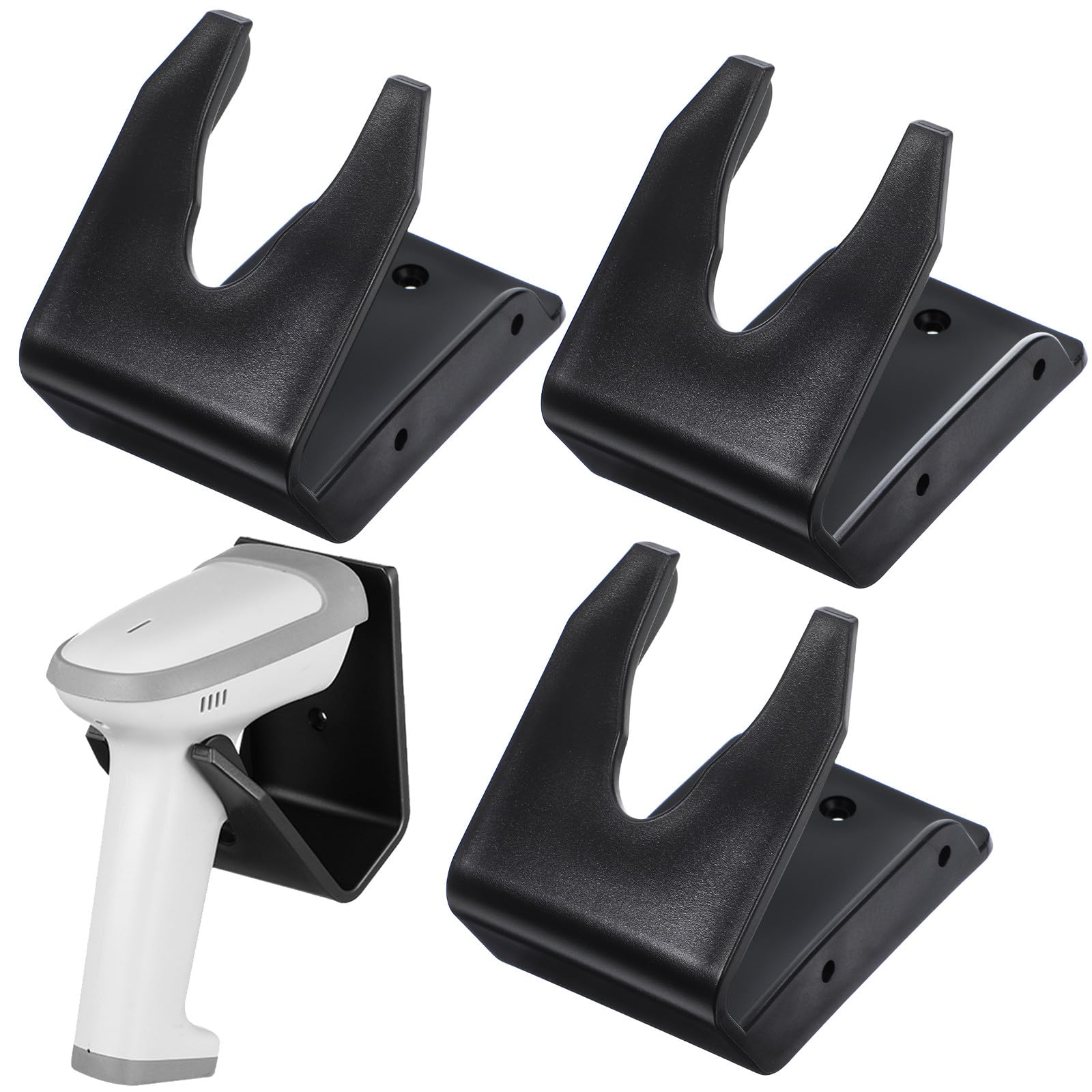 OSALADI Lot de 3 supports universels pour scanner de codes-barres, supports de scanner manuel, supports de montage pour bureau et montage mural, convient pour les supermarchés, les entrepôts et les