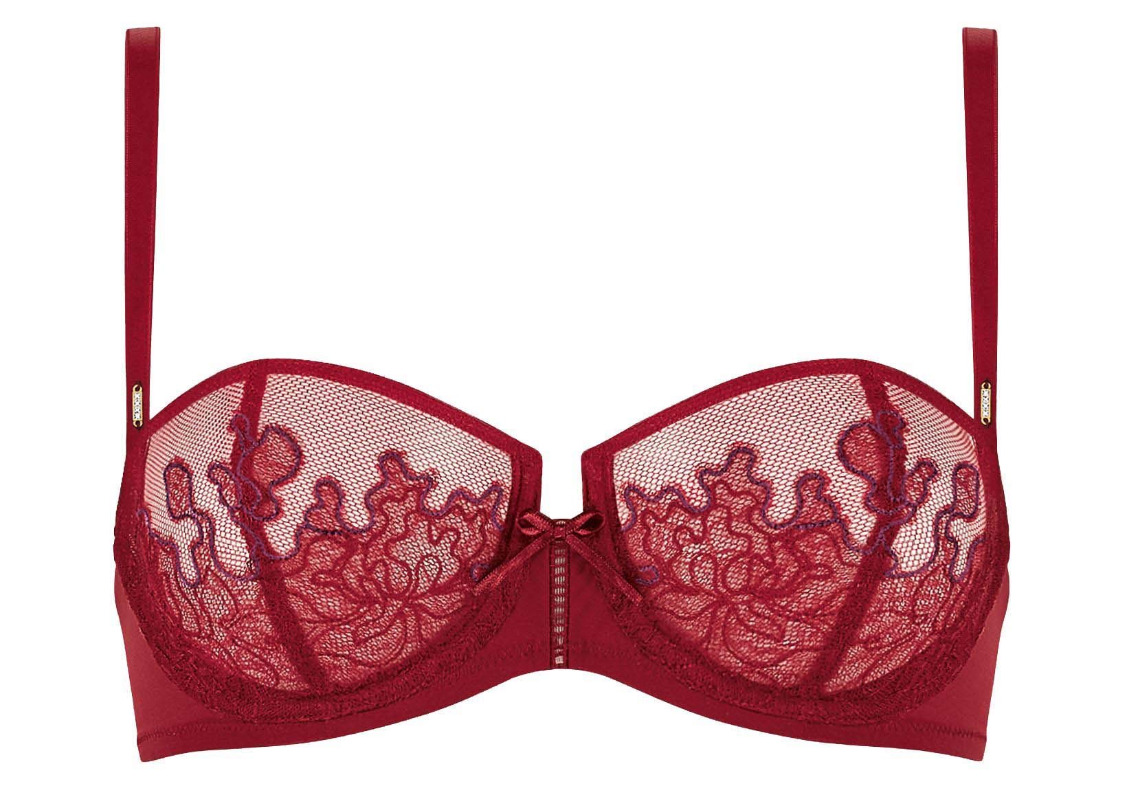 Triumph Women's Red (Red Pepper 02) Alluring Essence Wh Bra, 32B