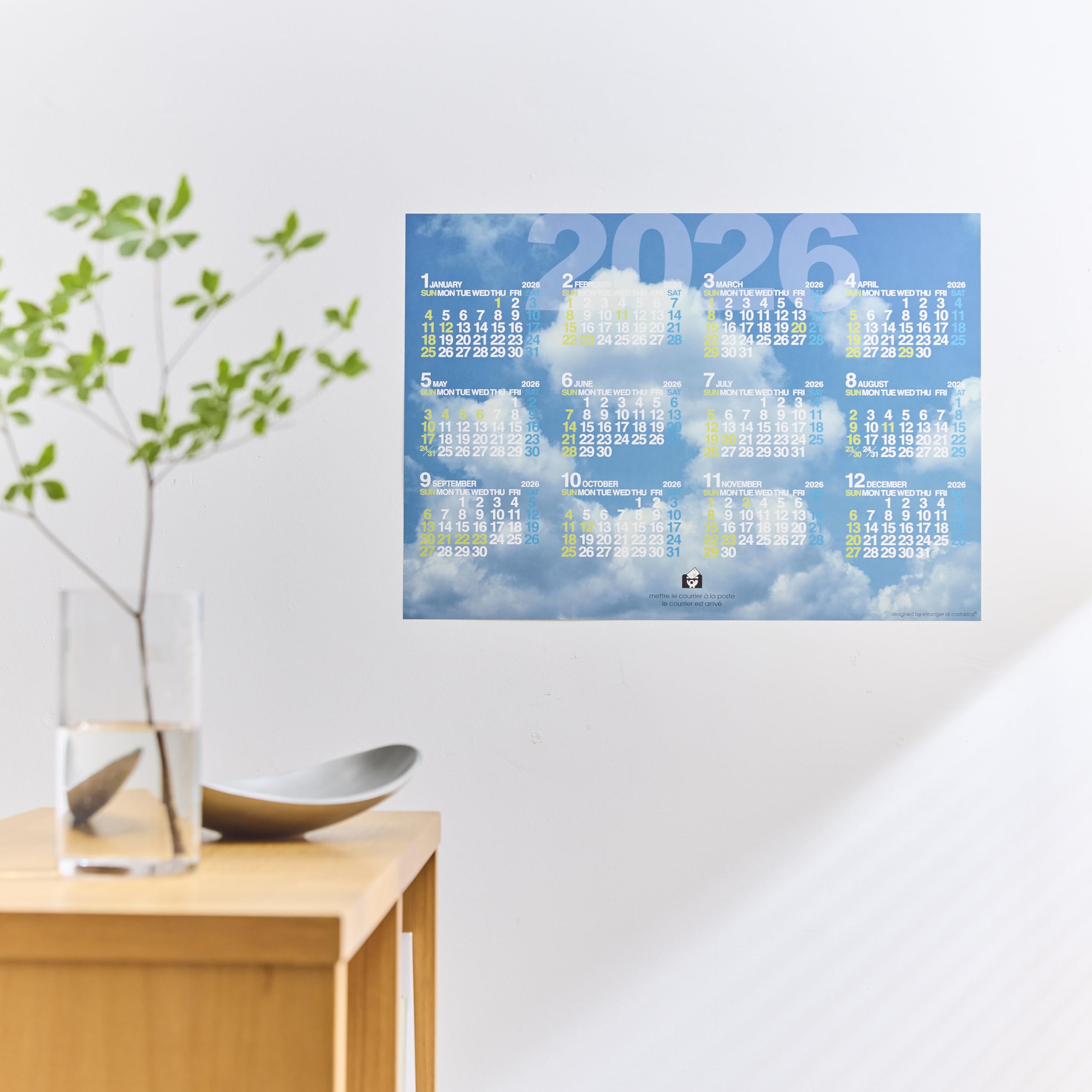 Amazon.co.jp: etranger di costarica 2026年 カレンダー 壁掛け