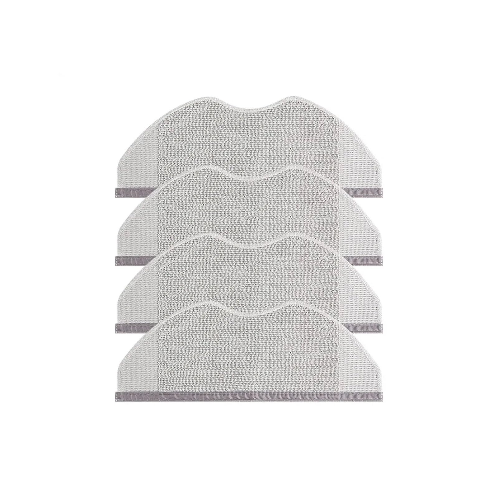 VIXWDRUTY Washable Mop Cloth Accessories，Compatible For Xiaomi，S40 OV81/H40 OV51/S40C E101 Robot Vacuum Cleaner Mop Pads Spare PartsReplacement(4pcs)