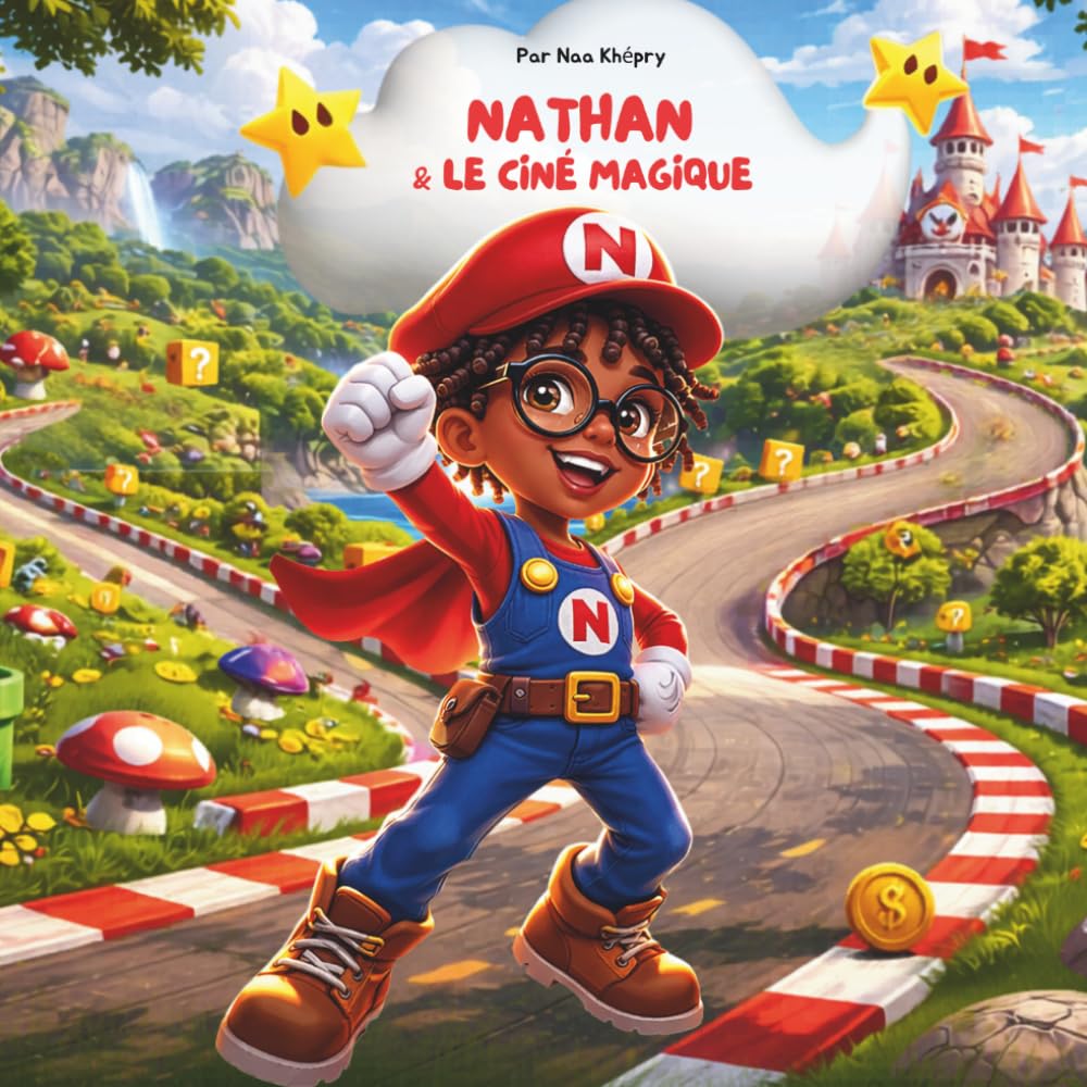 Nathan et le ciné magique: Livre personnalisé