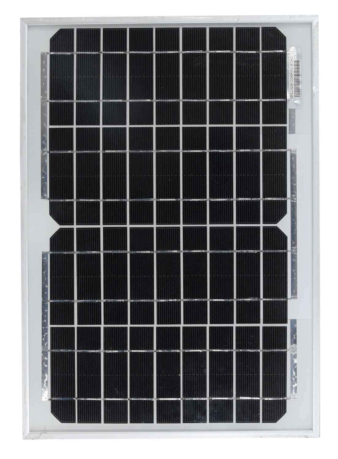 Lowenergie 10W Mono Solar Panel Premium Quality PV Photo-Voltaic Panel. Ideal for Caravans, Boats, Gardens, Camping & Motorhomes.
