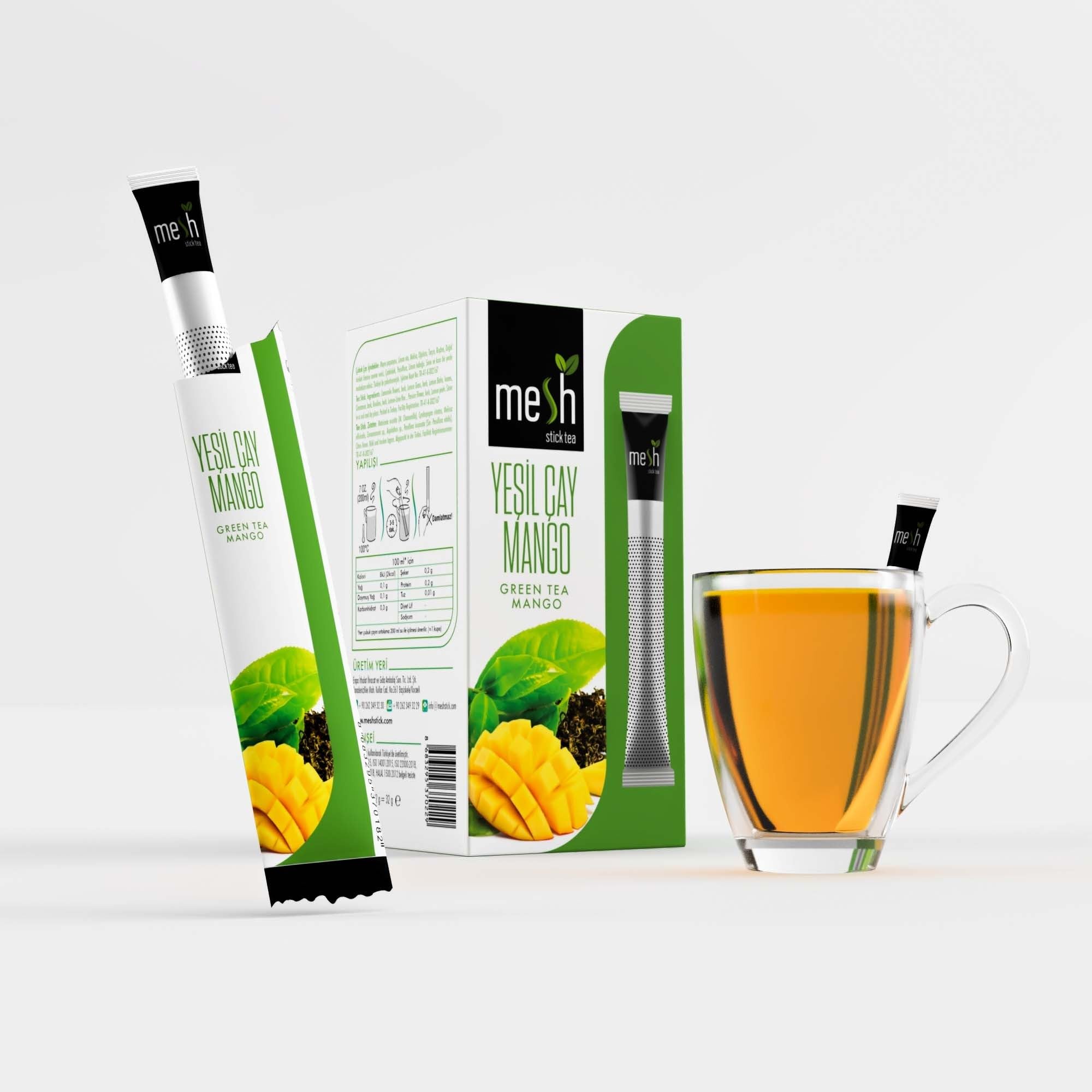 Mesh Stick Yeşil Çay & Mango
