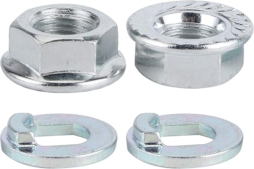 Miniatura 3 de Radmuttern, piezas de scooter eléctrico, tuerca de eje de rueda, tuercas de scooter eléctrico, monopatín, rueda delantera del motor, tuercas de