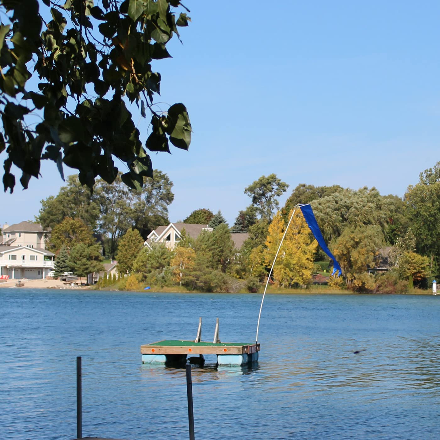 Dori PoleRaft Mount Kit with Solid Color 8' Pennant (Irish Green)