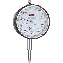 KAFER Dial gauge M2TopS measuring range 10 mm, reading 0.01 mm, 10143