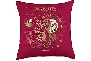 Harry Potter Bravery, Determination, Courage Gryffindor Throw Pillow